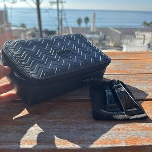 Missoni makeup bag + Grown Alchemist